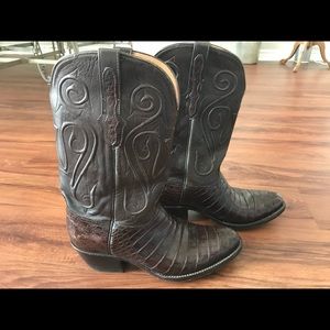 Exotic men’s boots size 10
